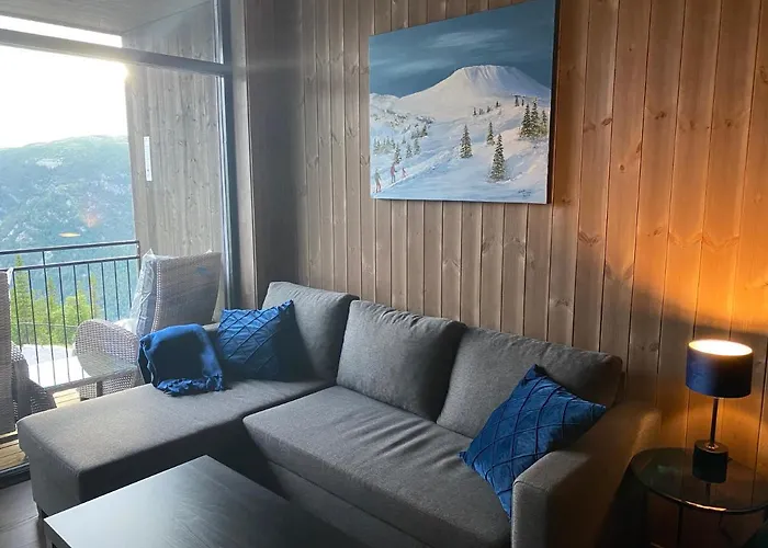 Διαμέρισμα New Apartment, Gausta In Rjukan. In/ Out